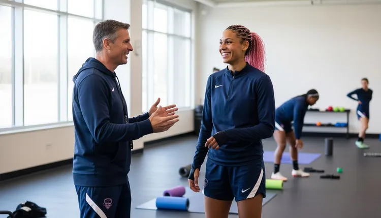Washington Spirit forward Trinity Rodman may miss the upcoming NWSL quarterfinal due to a knee injury. The team remains hopeful as she continues her recovery process.