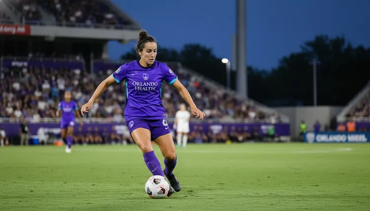 Orlando Pride's Luana scored her first NWSL playoff goal after fighting cancer. Her comeback inspires the team as they advance to the semifinals.