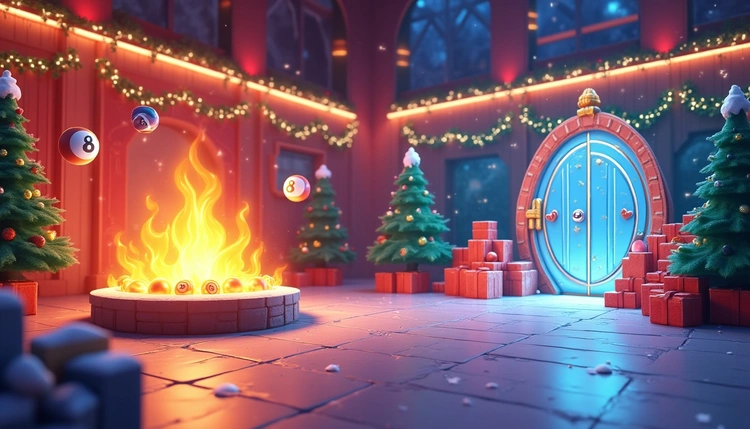 ComeOn Casino thrills with two new games: 8 Balls of Fire and Santa's Vault.