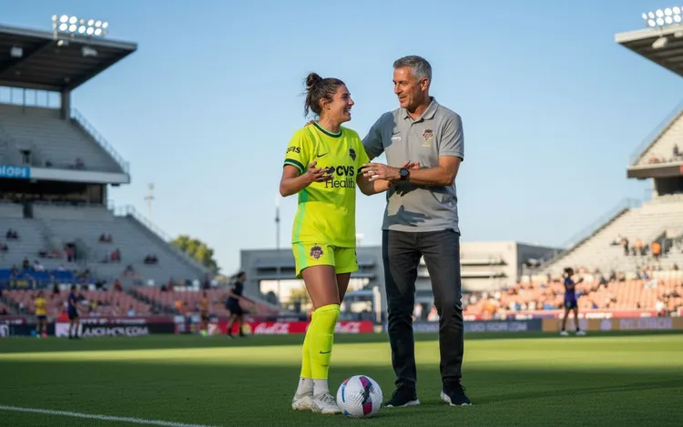 Washington Spirit's Kate Wiesner is making headlines this week as she prepares for a major championship and celebrates her first national team call-up.