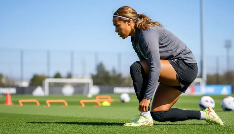 Midge Purce, a talented soccer player, will be the first professional footballer to appear on ManningCast. The show airs live on ESPN2 Monday at 8 p.m. Eastern Time.