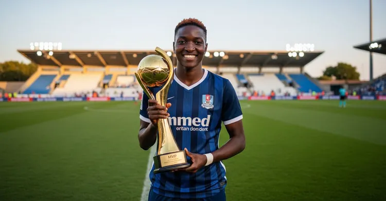 Temwa Chawinga has been named the top scorer and MVP in the National Women's Soccer League for the second year running. Her sister Tabitha, a former Golden Boot winner, has played a key role in her success.