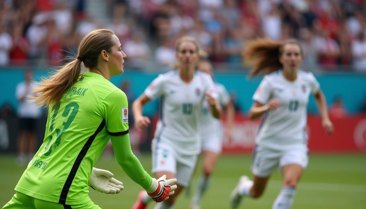 VfL Wolfsburg's women's team lost 0-2 to Real Madrid in the Champions League. Despite having an extra player for half the match, they dropped to fourth place in their group.