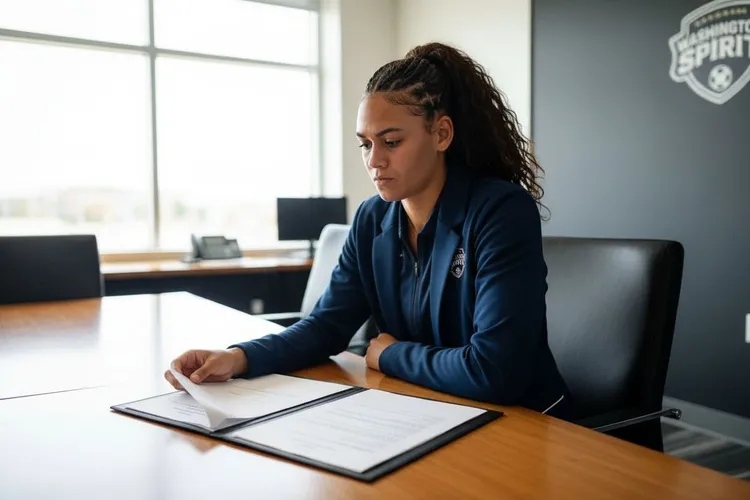The Washington Spirit are working hard to keep star player Trinity Rodman amid ongoing contract talks. Team officials are hopeful about reaching an agreement that keeps her with the club.