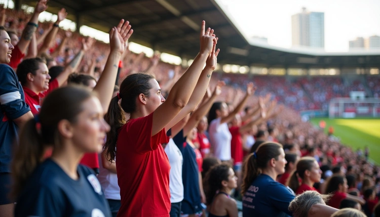 During the NWSL Championship, fans from Gotham FC and Washington Spirit came together for a powerful chant. This moment showed their support for political change in Washington, D.C.