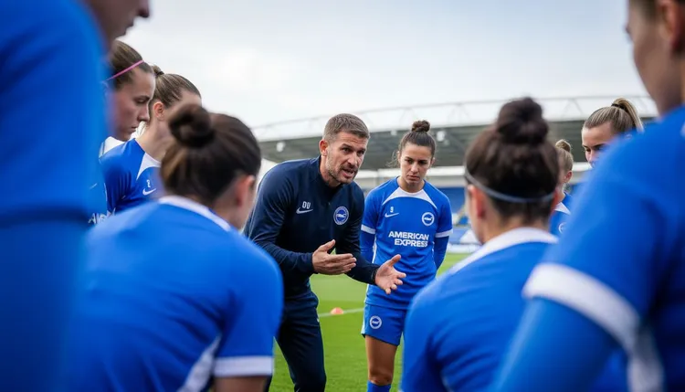 Brighton Women prepare to meet Chelsea this Sunday in a key WSL match. Coach Dario Vidosic says his team will play on the front foot and push for a third straight win.