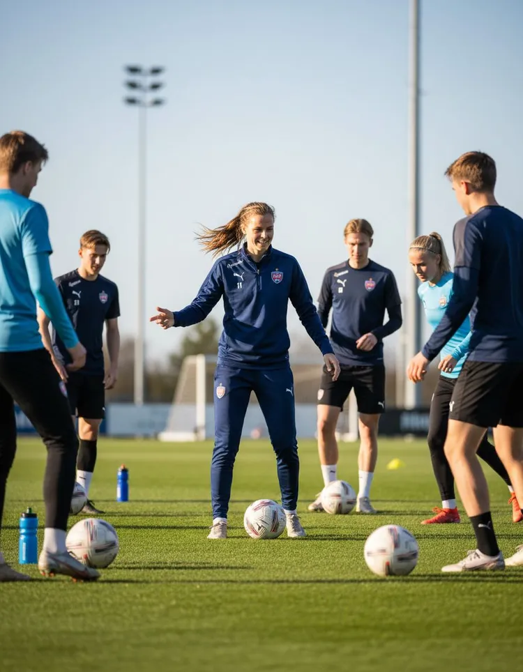 Lotta Schelin retired from football in 2018. She stopped due to a neck injury.