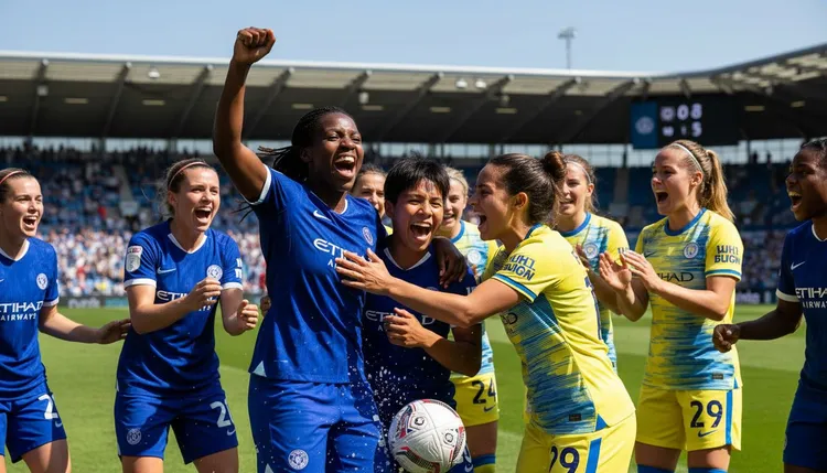 Football fans can watch live women's matches today. Manchester City plays Aston Villa in the Women's Super League.