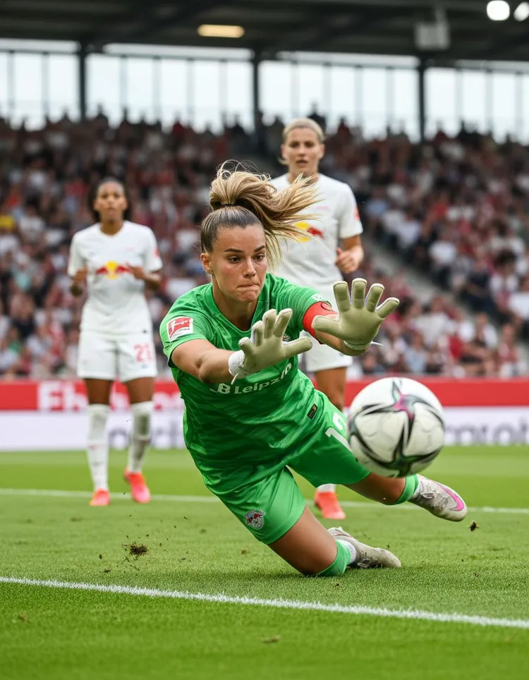 RB Leipzig's women's team lost again to Hoffenheim, marking their fifth straight defeat. The match ended 3-2 after a late goal sealed Hoffenheim's win.