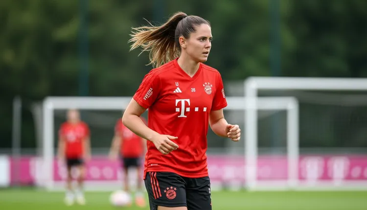 Sarah Zadrazil is getting better from a torn ligament. FC Bayern has extended her contract until 2027.