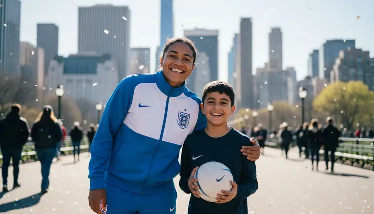 England defender Jess Carter reflects on Gotham FC’s NWSL Championship celebrations in New York. She talks about her season, online abuse, and her plans to inspire young fans.