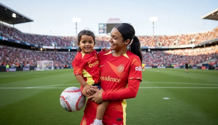 Sophia Wilson is back with the Portland Thorns for 2026. The 25-year-old forward took time off for her baby and now wants to play again.