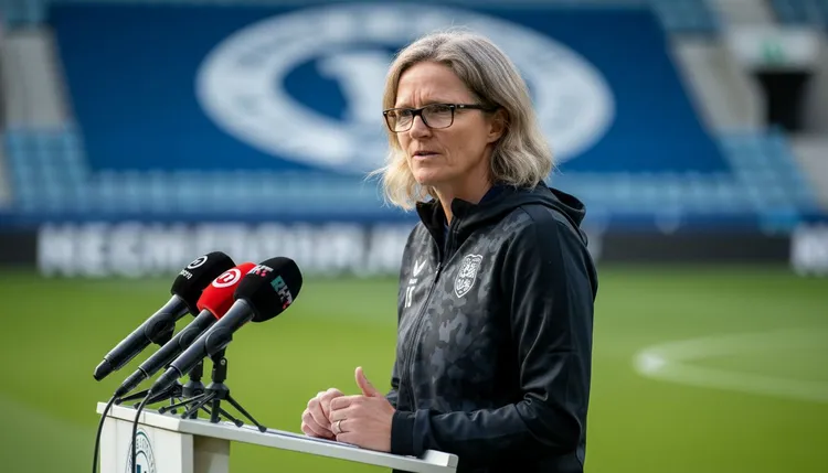 Norway's women's team faces pressure after a bumpy World Cup start. Coach Hege Riise is dealing with visible frustration from key players.