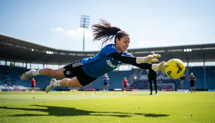 Goalkeeper Maria Luisa Grohs talks openly about her fight with cancer. She now wants to give courage to others.