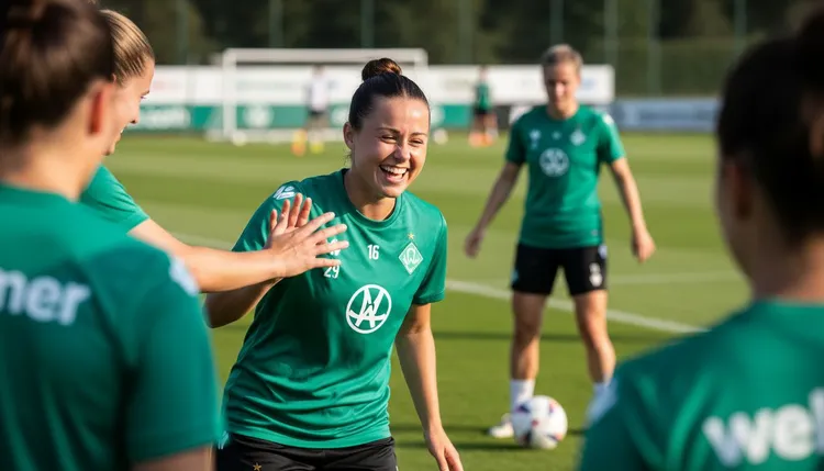 SV Werder Bremen’s women are off to a strong start in the Bundesliga. Young goalkeeper Mariella El Sherif is one of the key reasons for the team’s success.
