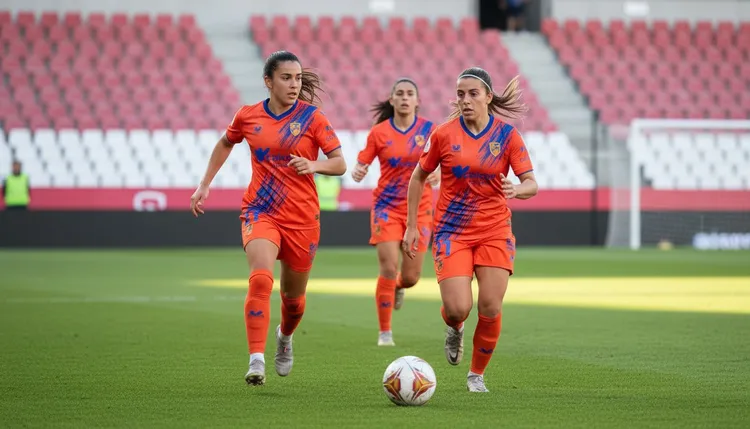 Real Sociedad won 2-0 against Sevilla FC in Liga F Moeve. They stay in third place with 34 points.