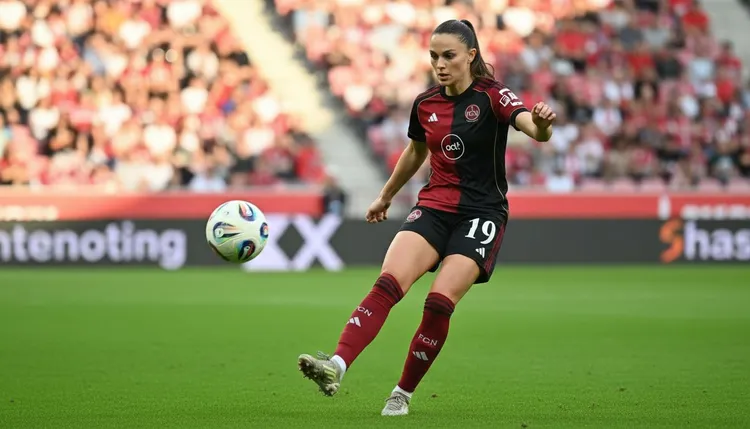 Sanja Homann from 1. FC Nürnberg has a muscle fiber tear. She will miss games for weeks.