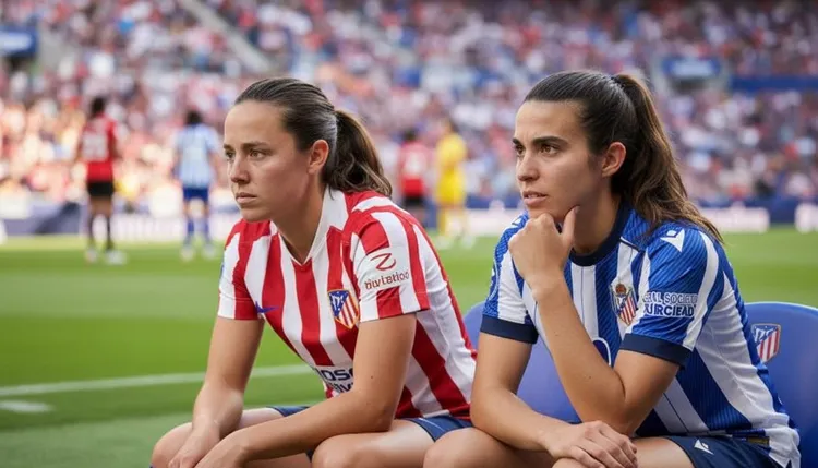 Amaiur Sarriegi and Claudia Florentino play football and study at the same time. They got scholarships from Liga F to help with school.