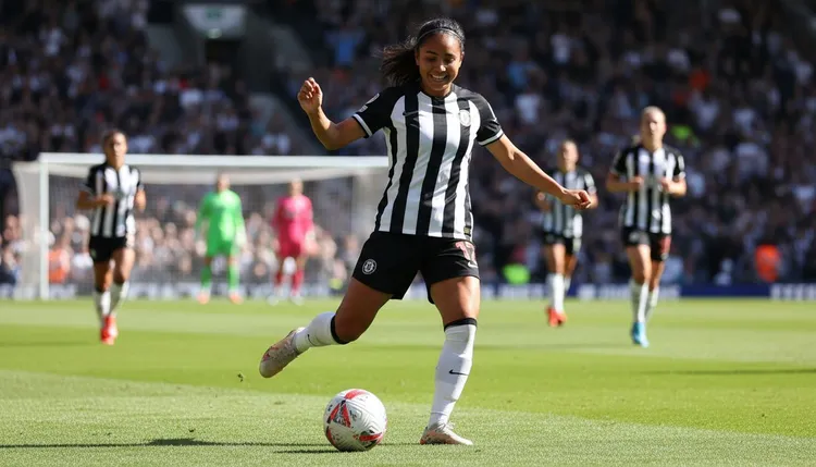 Alyssa Thompson has joined Chelsea. The young soccer player left her team in Los Angeles for a new start in England.