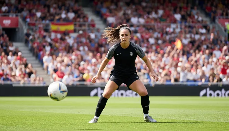 Itziar Pinillos has met the legal rules for her job. She can now play in Liga F.