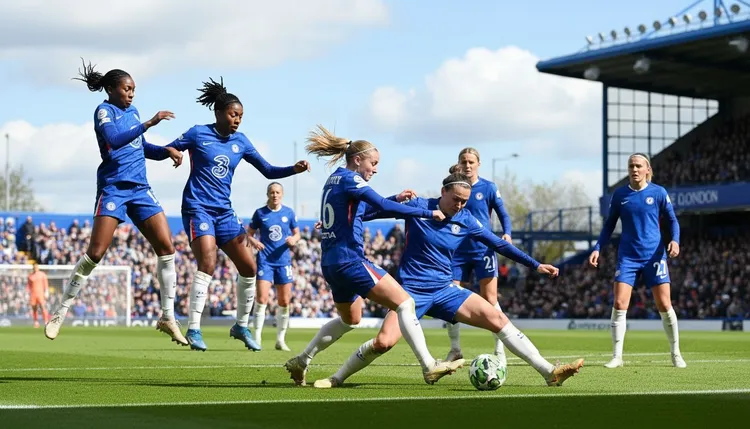 The Women's Super League title race is close. Teams like Chelsea fight hard while players shine and Liverpool gets a win.