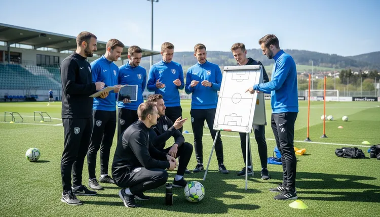 Seventeen coaches have finished the 71st DFB Pro License course. They now have new skills for their jobs.