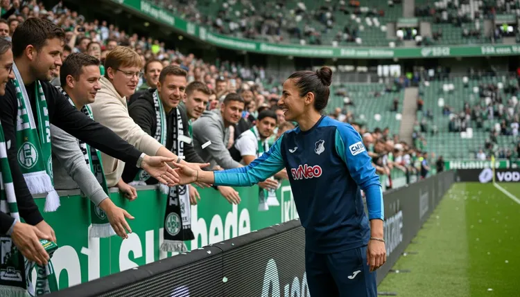TSG Hoffenheim won 2-0 against Werder Bremen. New coach Eva-Maria Virsinger started with a strong result.