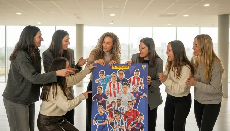 Liga F players celebrated the new PANINI sticker album for 2025/2026. They shared joy about being in it and helping women's football grow.