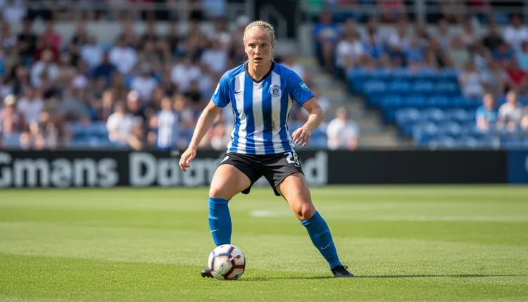 Zara Kramžar is moving to FC Everton on loan from AS Roma. She will play for the 2025/26 season.