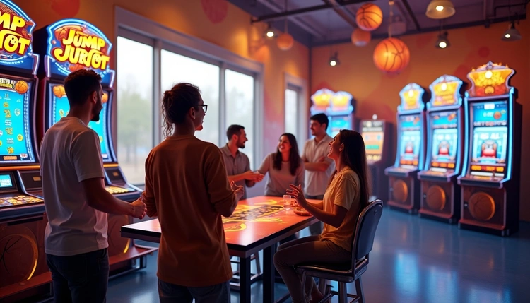 "Jump Shot Jackpot" combines the thrill of basketball with the chance to win big prizes. This game is a favorite among players on Vinn.com.