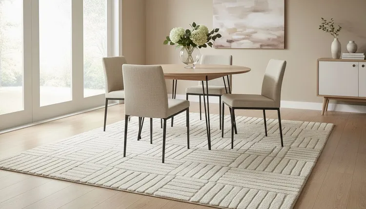 Et vakkert gulvteppe kan forvandle et rom og tilføre både stil og komfort. Coco teppe i offwhite fra Kid er et utmerket valg for deg som ønsker et tidløst og elegant interiør.