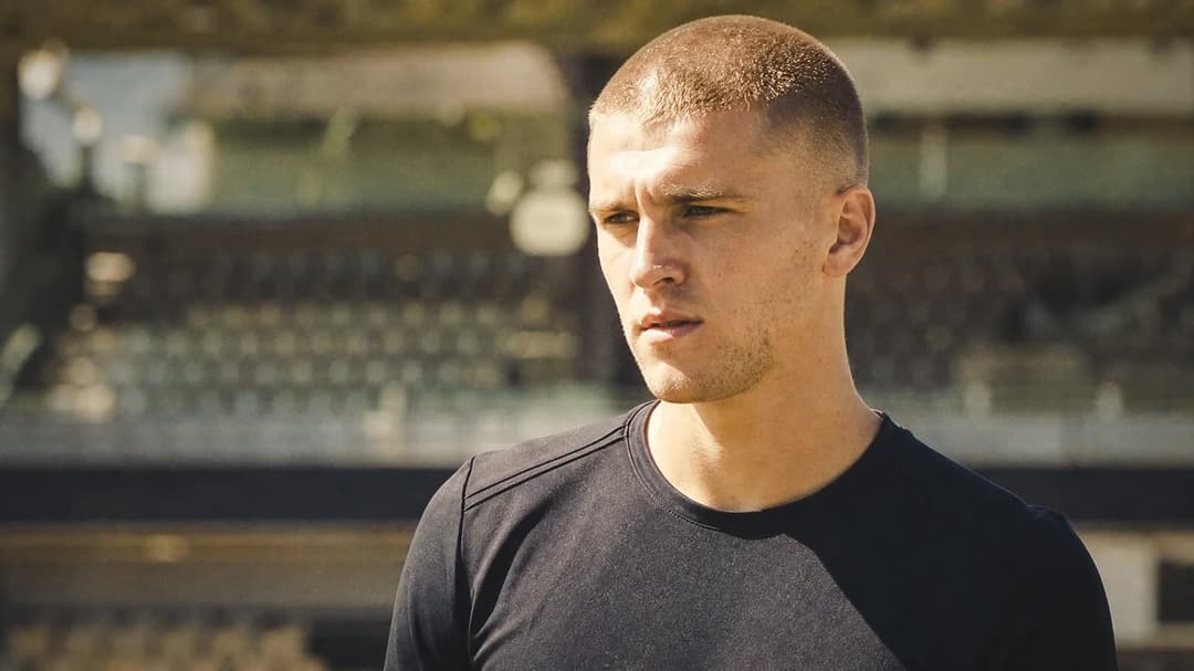Gabriel Gudmundsson preparing for a match in a candid moment at Elland Road.